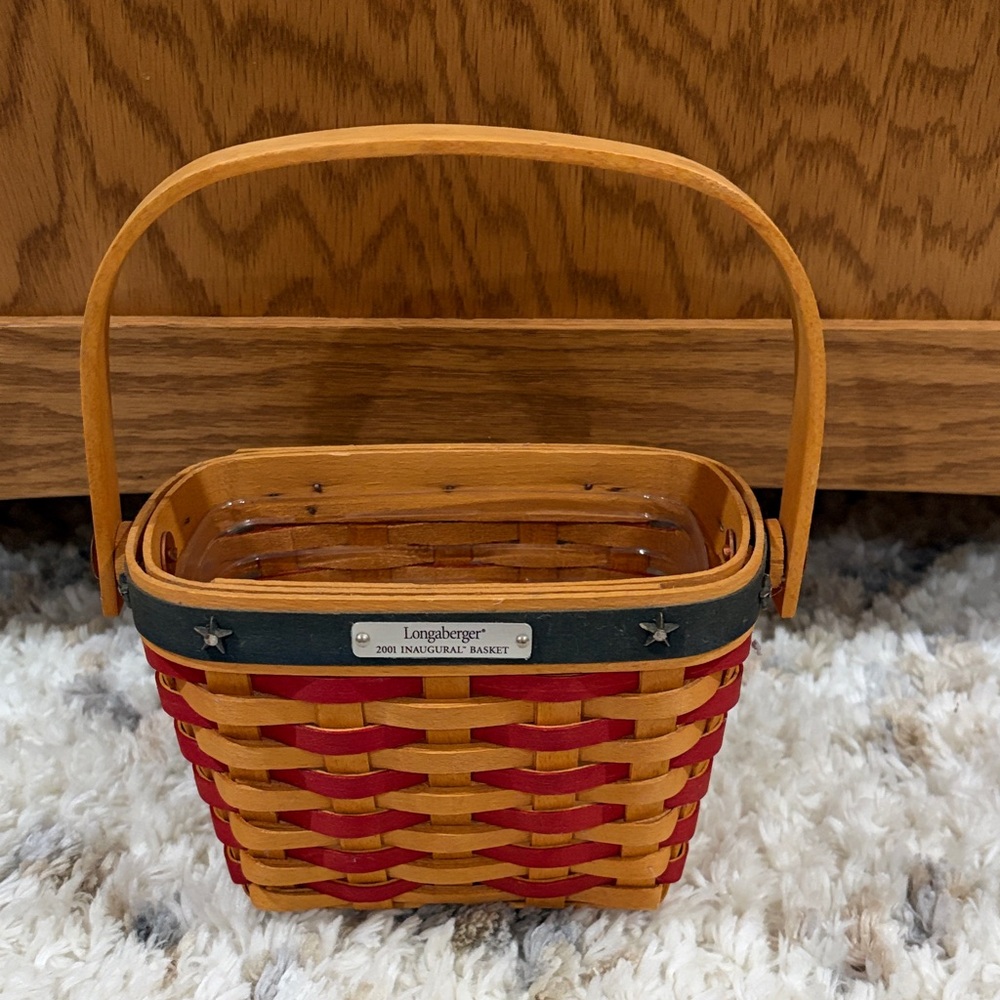 Longaberger 2001 inaugural basket